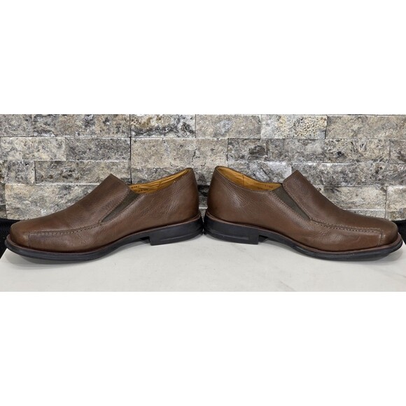 Sandro Muscoloni Men\'s Leather Loafers Slip On Shoe Comfort Gel Brown 10D Brazil main image 9